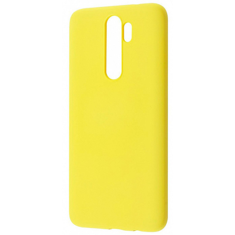 „Evelatus Xiaomi Note 8 Pro“ minkštas silikoninis dėklas, geltonas