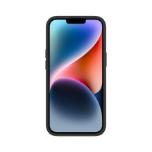 „iLike Apple iPhone 14“ plastikinis odinis galinis dangtelis, juodas „iLike Apple iPhone 14“ plastikinis odinis galinis dangtelis, juodas