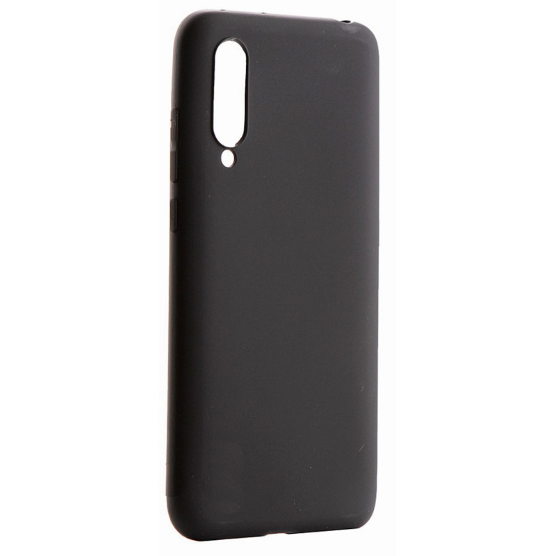 „Evelatus Xiaomi Mi 9 Lite“ silikoninis dėklas, minkštas lietimui, TPU, juodas