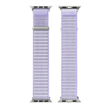 „Dux Ducis Apple Watch 38 / 40 / 41 / 42MM YE“ nailono pintas riešo dirželis, violetinis „Dux Ducis Apple Watch 38 / 40 / 41 / 42MM YE“ nailono pintas riešo dirželis, violetinis
