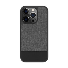 „iLike Apple iPhone 14 Pro“ plastikinis odinis galinis dangtelis, pilkas