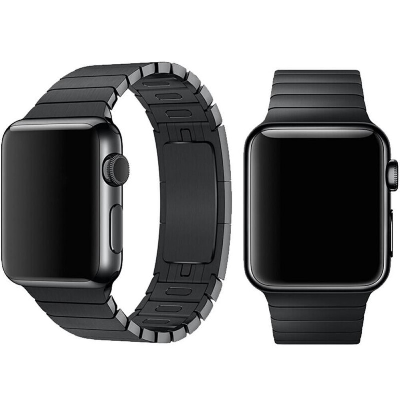 Devia Apple Watch 40mm / 38mm Strap Elegant Link Bracelet Space Black