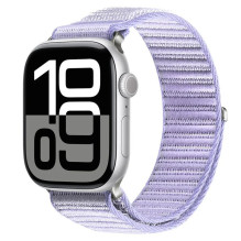 „Dux Ducis Apple Watch 42 / 44 / 45 / 46 / 49MM YE“ nailono pintas riešo dirželis, violetinis