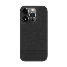 „iLike Apple iPhone 14 Pro Max“ plastikinis odinis galinis dangtelis, juodas „iLike Apple iPhone 14 Pro Max“ plastikinis odinis galinis dangtelis, juodas