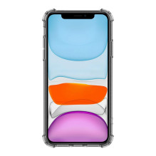 Evelatus Apple iPhone 11 Military Shockproof Silicone Case TPU Transparent
