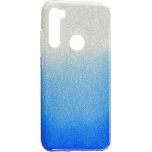 „iLike Xiaomi“ „Xiaomi Redmi Note 8“ / „Redmi Note 8 2021“ BLING galinis dėklas, mėlynas