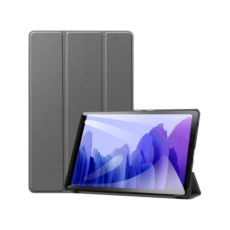 „Evelatus Galaxy Tab A7 10.4“ (2022) su imitaciniu mikropluošto vidumi, sidabrinis