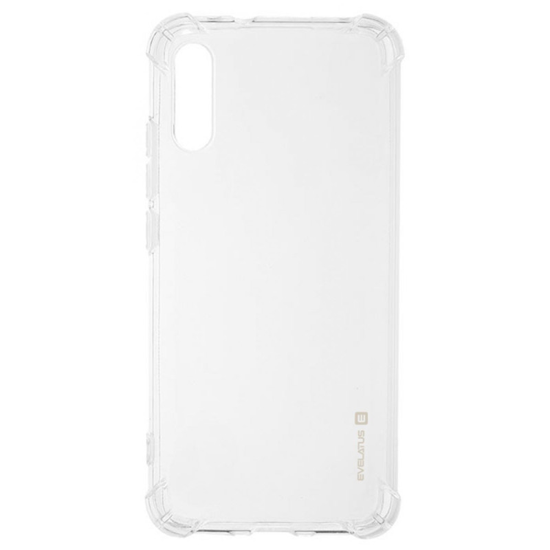 „Evelatus Xiaomi Mi A3“ karinis smūgiams atsparus silikoninis dėklas TPU permatomas