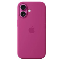 „Apple“ – MYY53ZM / „Apple“ silikoninis „Magsafe“ dėklas, skirtas „iPhone 16“, fuksijos spalvos