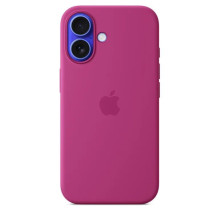 „Apple“ – MYY53ZM / „Apple“ silikoninis „Magsafe“ dėklas, skirtas „iPhone 16“, fuksijos spalvos