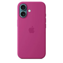 „Apple“ – MYY53ZM / „Apple“ silikoninis „Magsafe“ dėklas, skirtas „iPhone 16“, fuksijos spalvos