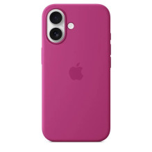 „Apple“ – MYY53ZM / „Apple“ silikoninis „Magsafe“ dėklas, skirtas „iPhone 16“, fuksijos spalvos