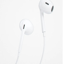 Dudao in-ear headphones with Lightning connector White Dudao in-ear headphones with Lightning connector White