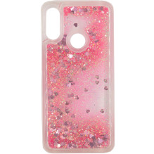 Evelatus Xiaomi Redmi 7 Shining Quicksand Case Pink