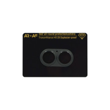 Evelatus Apple iPhone 17 Full body camera lens protection premium Black