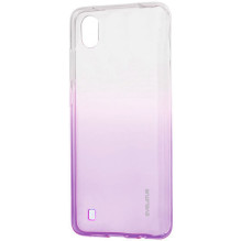 „Evelatus Samsung A10“ gradientinis TPU dėklas violetinis
