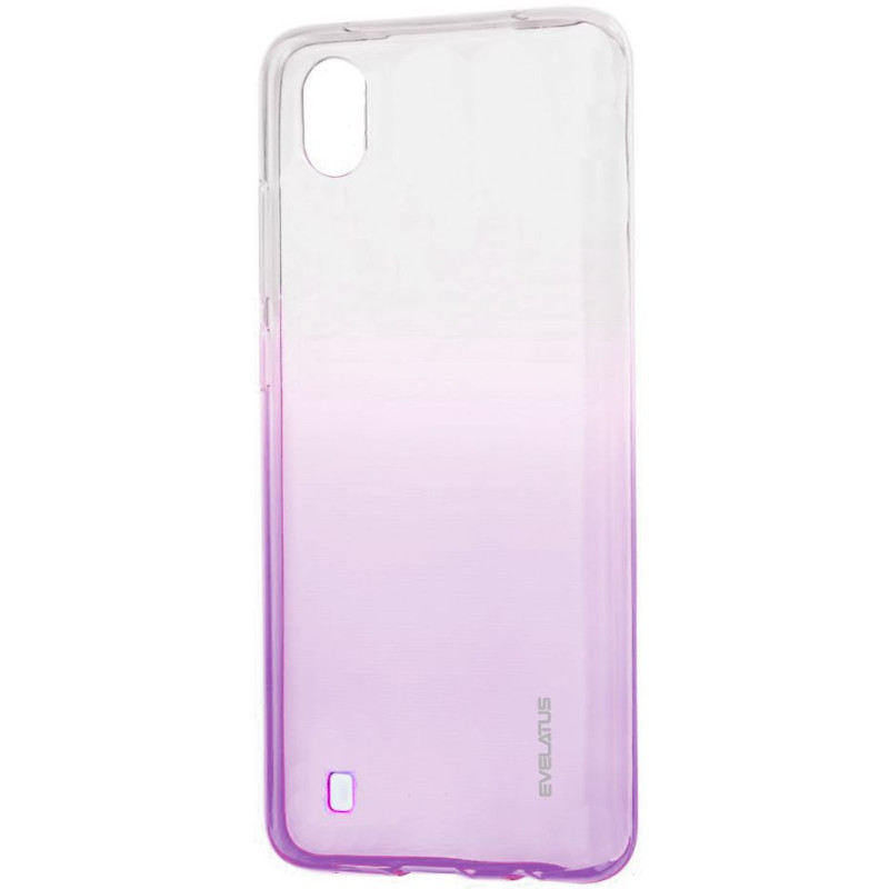 Evelatus Samsung A10 Gradient TPU Case Purple