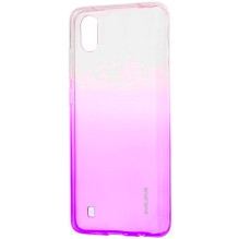 „Evelatus Samsung A10“ gradientinis TPU dėklas, rožinis-raudonas