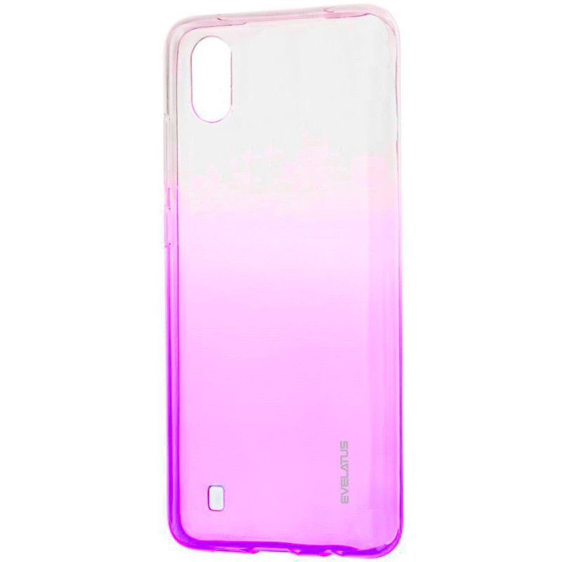 „Evelatus Samsung A10“ gradientinis TPU dėklas, rožinis-raudonas
