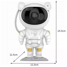 iLike LED projekcinė žvaigždės formos lempa astronautui SM4 balta