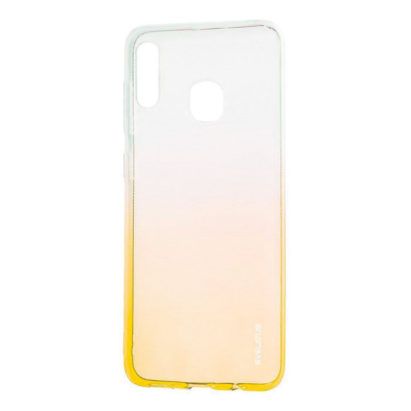 Evelatus Samsung Galaxy A20e Gradient TPU Case Gold