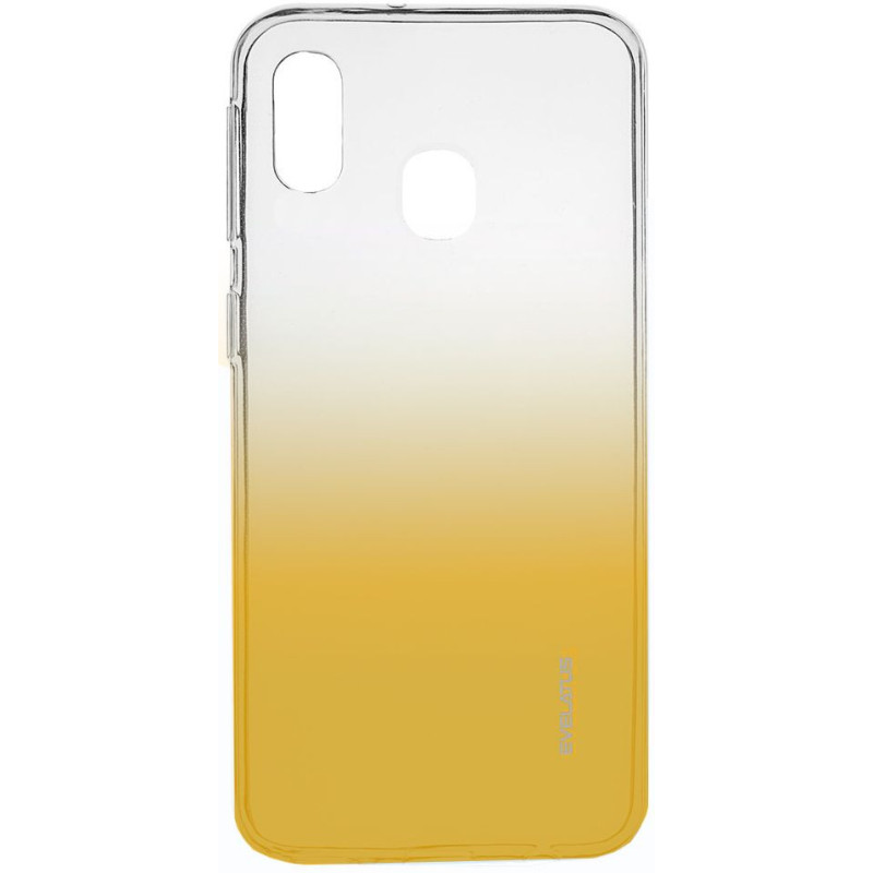 „Evelatus“ „Samsung Galaxy A40“ gradientinis TPU dėklas, auksinis