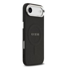 „Guess“ „Apple iPhone Air“ PU „Saffiano MagSafe“ dėklas, juodas