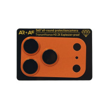 Evelatus Apple iPhone 17 Pro Full body camera lens protection premium Orange Evelatus Apple iPhone 17 Pro Full body camera lens protection premium Orange