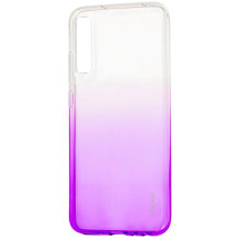 „Evelatus Samsung A50“ gradientinis TPU dėklas violetinis