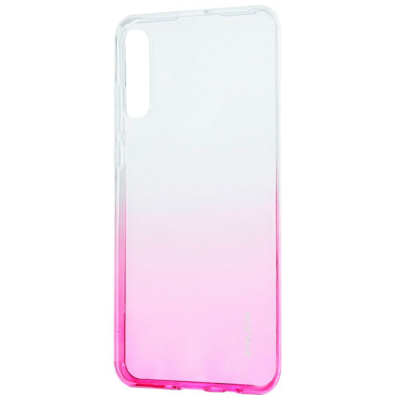 „Evelatus Samsung A50“ gradientinis TPU dėklas, rožinis-raudonas