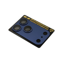 Evelatus Apple iPhone 17 Pro Full body camera lens protection premium Deep Blue