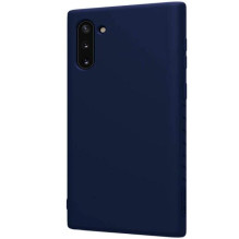 Nillkin Samsung Galaxy Note 10 guminis apsauginis dėklas, mėlynas Nillkin Samsung Galaxy Note 10 guminis apsauginis dėklas, mėlynas