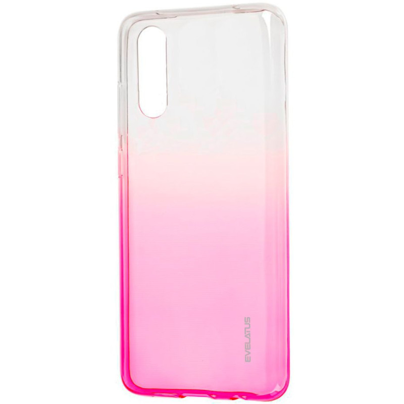 „Evelatus Samsung Galaxy A70“ gradientinis TPU dėklas, rožinis-raudonas