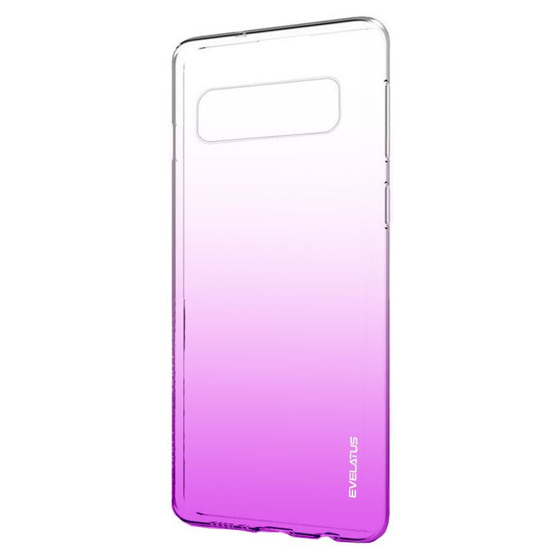 Evelatus Samsung S10 Gradient TPU Case Purple