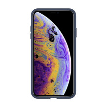 „Evelatus Apple iPhone Xs Max Premium“ minkštas silikoninis dėklas, mėlynas
