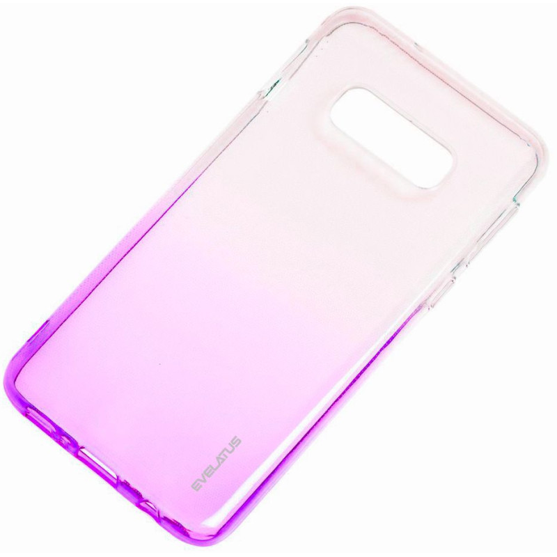 „Evelatus“ „Samsung Galaxy S10e“ gradientinis TPU dėklas violetinis