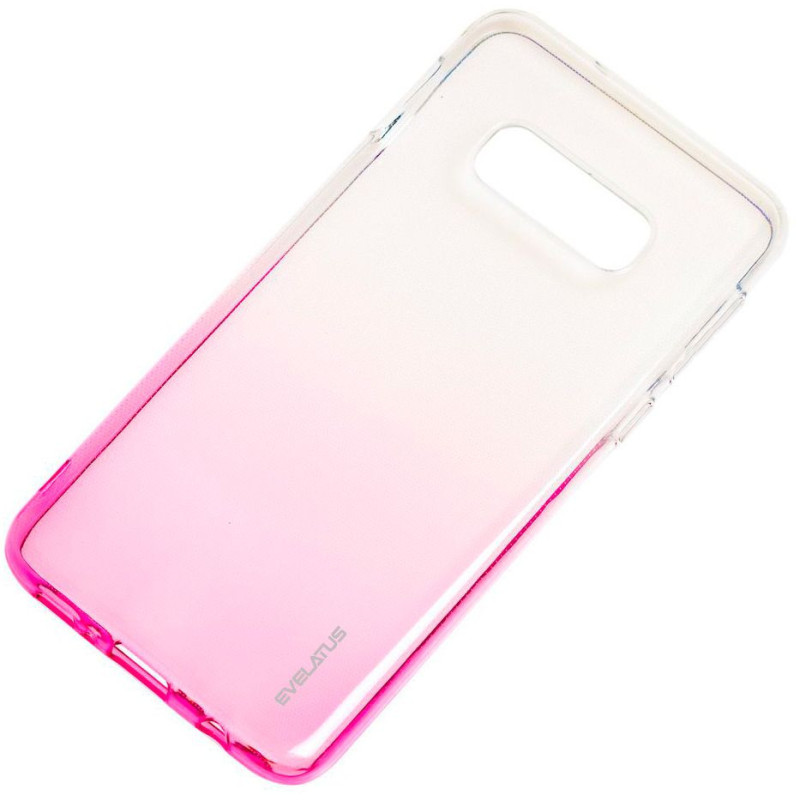„Evelatus Samsung Galaxy S10e“ gradientinis TPU dėklas, rožinis-raudonas
