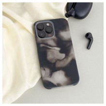 Evelatus Apple iPhone 14 Pro Max Premium silikoninis dėklas su individualiu spaudiniu pilkos spalvos