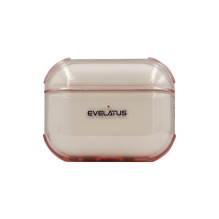 Evelatus Apple AirPods Pro 2 TPU Protective Case Transparent Pink
