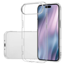 iLike Apple iPhone 17 Air Slim 2 mm dėžutės formos dėklas, skaidrus