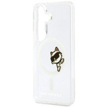 Karl Lagerfeld Samsung Galaxy S26 IML Peekaboo Choupette With MagSafe Case Transparent Karl Lagerfeld Samsung Galaxy S26 IML Peekaboo Choupette With MagSafe Case Transparent