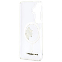 Karl Lagerfeld Samsung Galaxy S26 IML Peekaboo Choupette With MagSafe Case Transparent Karl Lagerfeld Samsung Galaxy S26 IML Peekaboo Choupette With MagSafe Case Transparent