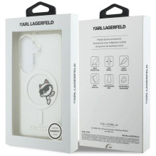 Karl Lagerfeld Samsung Galaxy S26 IML Peekaboo Choupette With MagSafe Case Transparent Karl Lagerfeld Samsung Galaxy S26 IML Peekaboo Choupette With MagSafe Case Transparent