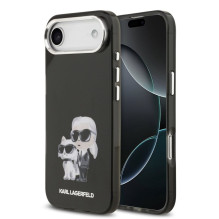 Karl Lagerfeld Apple iPhone Air Silicone case IML Aquarelle K&amp;C Logo Black