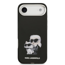 Karl Lagerfeld Apple iPhone Air Silicone case IML Aquarelle K&amp;C Logo Black