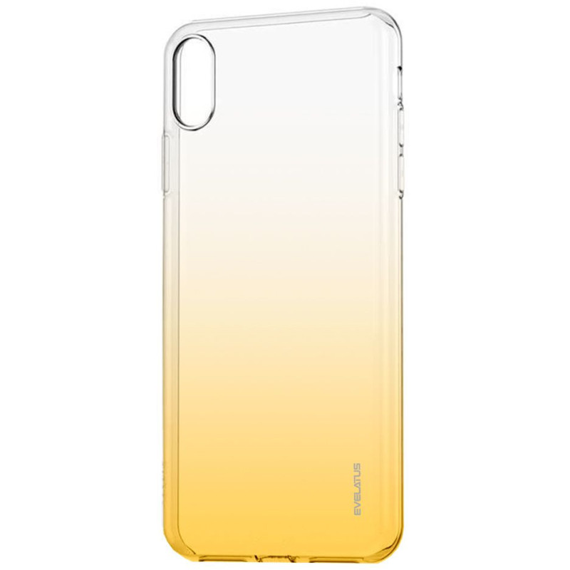 „Evelatus Apple iPhone X / XS“ gradientinis TPU dėklas, auksinis