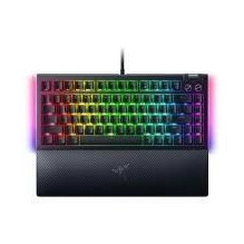 Razer BlackWidow V4 be klavišų veikiantis „HyperSpeed“