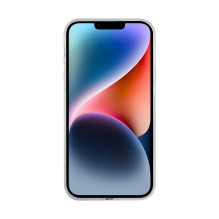 „iLike Apple iPhone 14“ dėklas, baltas, pritaikytas spausdinimo dizainui, pilkas