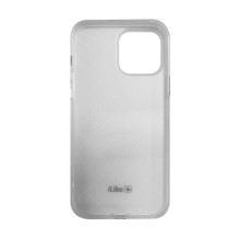 „iLike Apple iPhone 14“ dėklas, baltas, pritaikytas spausdinimo dizainui, pilkas