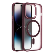 OEM – iPhone 17 PRO MAX matinis Mag dėklas, suderinamas su MagSafe, raudonas OEM – iPhone 17 PRO MAX matinis Mag dėklas, suderinamas su MagSafe, raudonas